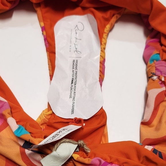 Rio De sol Bottom Orange Bloom Mel Bikinis swimwear - Picture 8 of 11